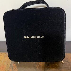 Brand new Skinceuticals Black Velvet Travel Train Case